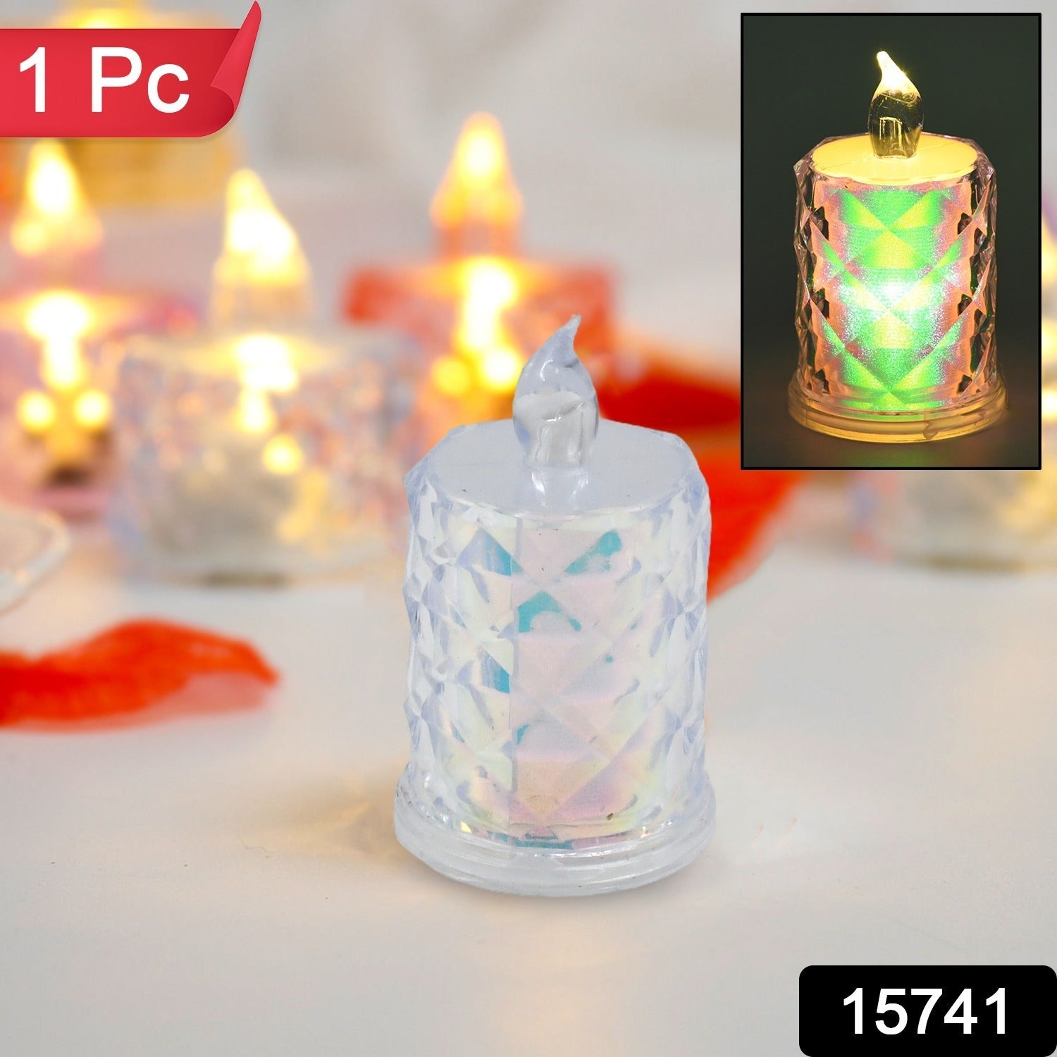Festive Lighting For Any Occasion 1 Pack Led Tealight Candles Festive Lighting For Any Occasion 1 Pack Led Tealight Candles